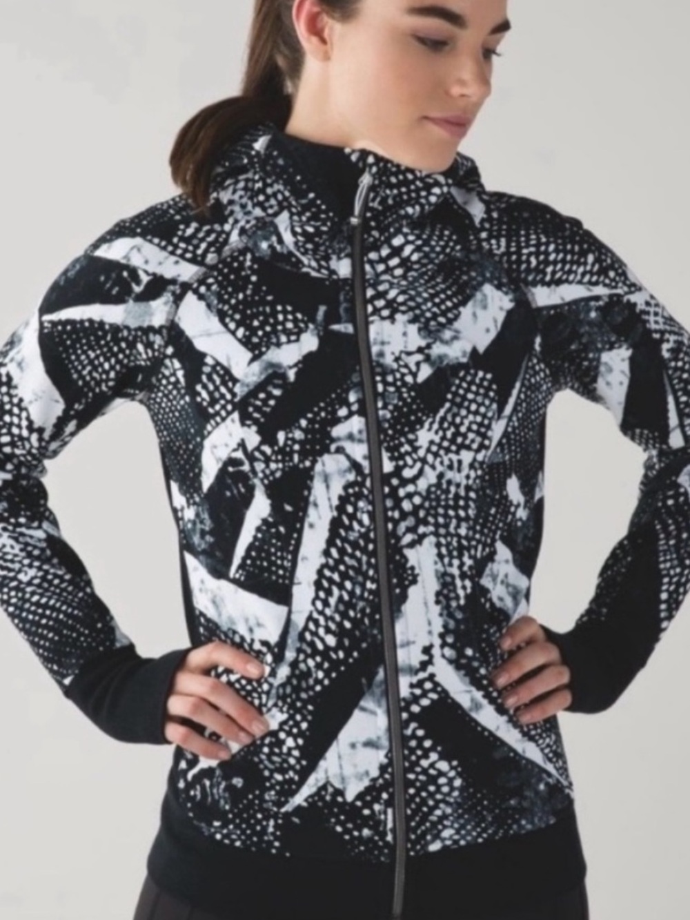 Lululemon Static Mist Scuba Hoodie Size 8